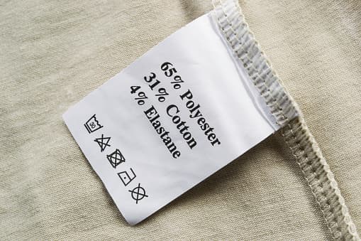 Fabric Composition Label